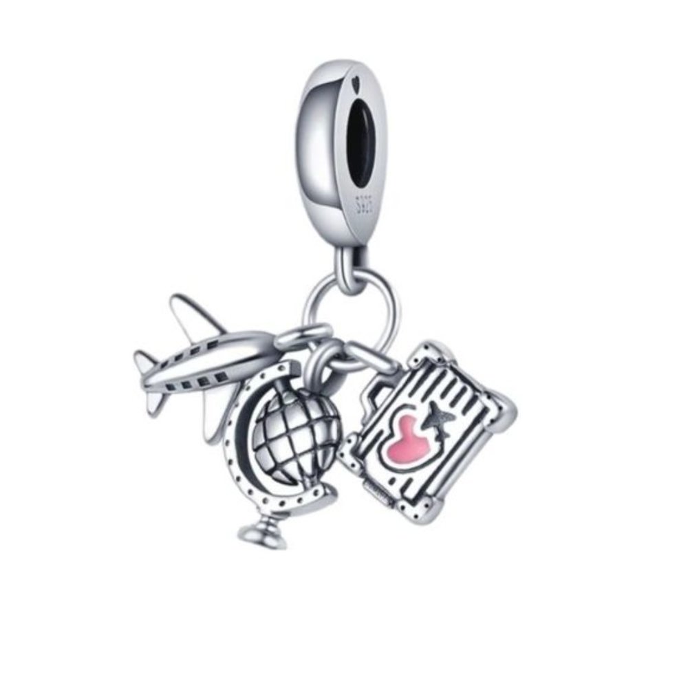 925?Silver Canadian Beaver and Maple Leaf Charm